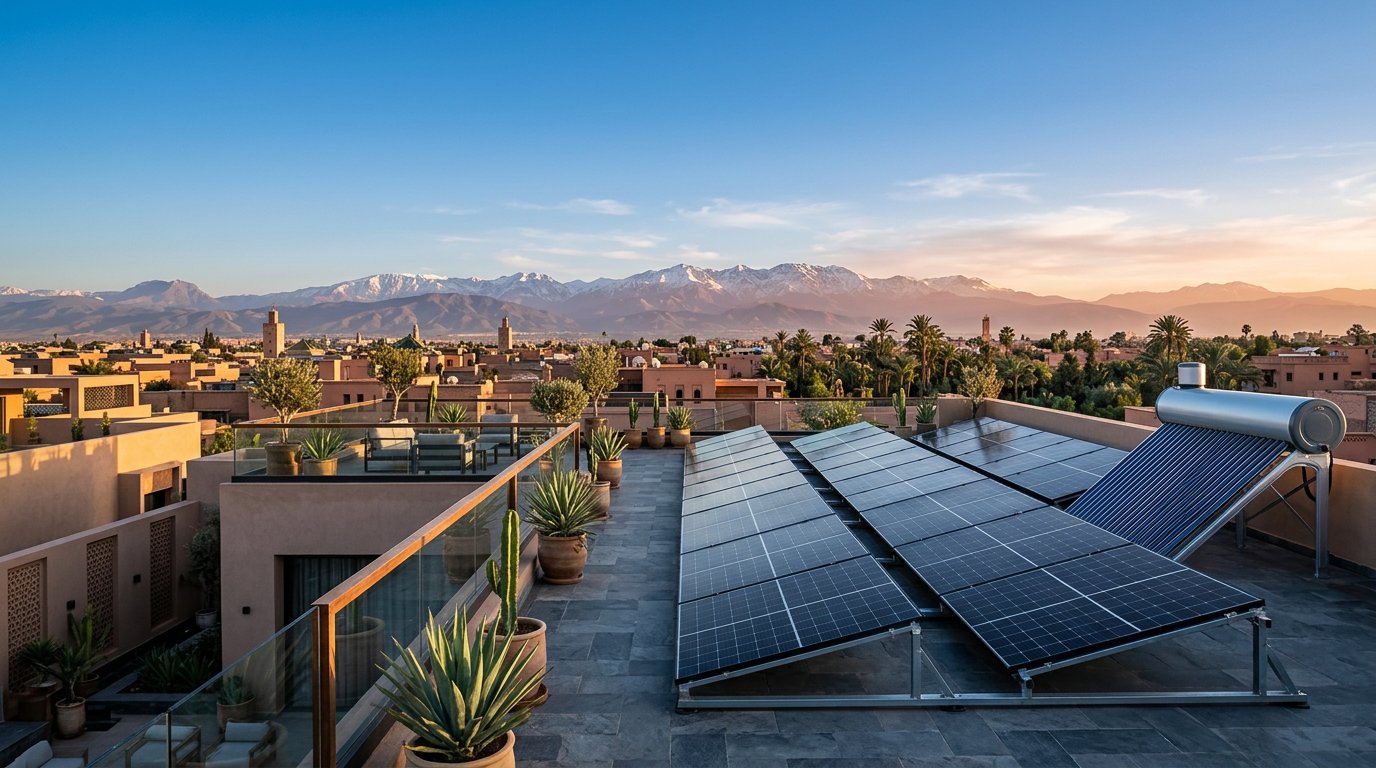 Solutions d’énergie solaire à Marrakech