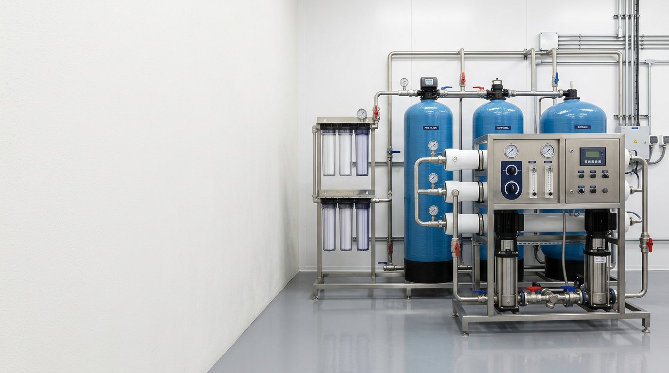 Système professionnel de traitement de l’eau
